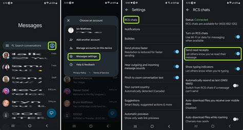 Solved How To Turn Off Read Receipts On Android Rcs Text Messaging