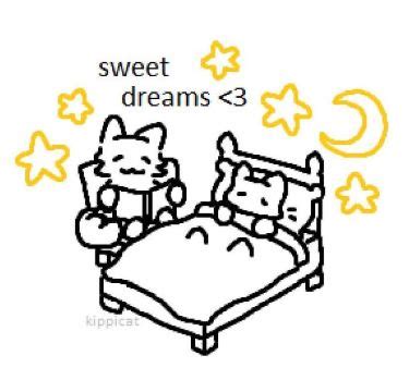 sweet dreams reaction pic | Cute texts, Cute memes, Funny doodles