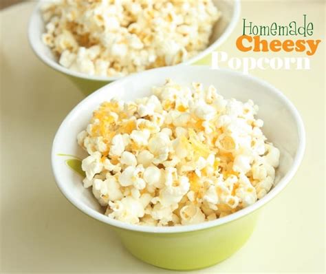 Homemade Cheesy Crunch Popcorn - Super Healthy Kids