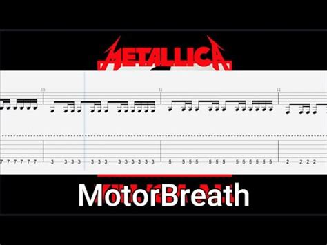 Metallica Motorbreath Guitar Tabs YouTube