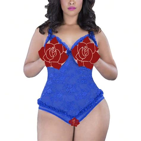 Plus Size Lingerie For Women Sexy One Piece Teddy Valentine S Day Lingerie Bodysuit Shein Usa