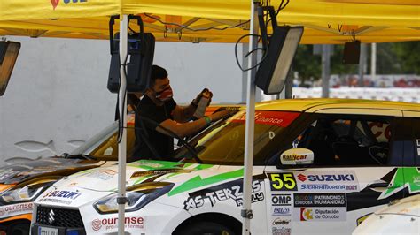 Las Im Genes De Los Ltimos Preparativos Para El Rallye Sierra Morena