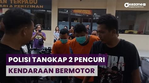 Polresta Manado Lumpuhkan 2 Pencuri Kendaraan Bermotor YouTube