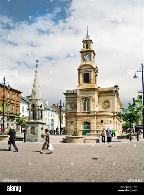 Market Town Of Coleraine County Derry Londonderry Ireland The Town