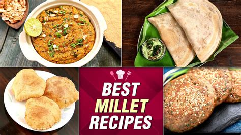 Best Millet Recipes Make Upma Dosa Cheela Puri Using Millets