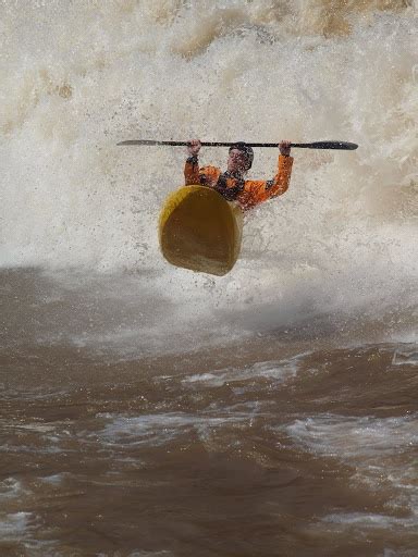 Kayak Surfing On The New River In West Virginia Whitewater Kayaking