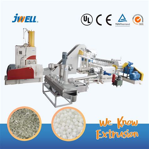 Jwell Pelletizing Extruder Based On Premix Process By Banbury Kneader