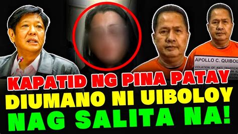 Aw Lagot Na Kapatid Ng Pina Pat4y Diumano Ni Quiboloy Nag Salita Na