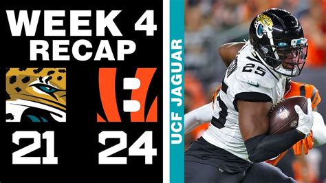 Jacksonville Jaguars Vs Cincinnati Bengals Recap So Close Youtube