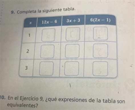 Solved Completa La Siguiente Tabla En El Ejercicio Qu