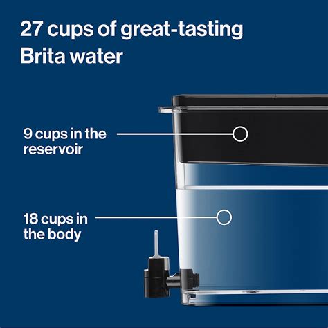 Buy Brita Xl Water Filter Dispenser For Tap And Drinking Water With