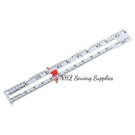 Kearing Sewing Gauge Ruler Pc Shopee Malaysia