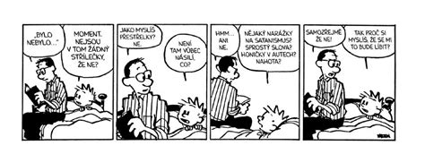 Comics Blog 1523 Calvin a Hobbes 6 Vědecký pokrok dělá žbuch 100