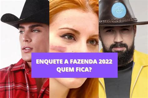 Enquete A Fazenda Deborah Tiago Ou Bruno Quem Fica Dci