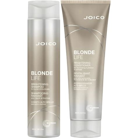 Kit Joico Blonde Life Brightening Shampoo 250mL Condicionador 300mL