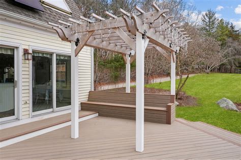 Custom Pergolas And Patio Covers In Ri Ravin Builders