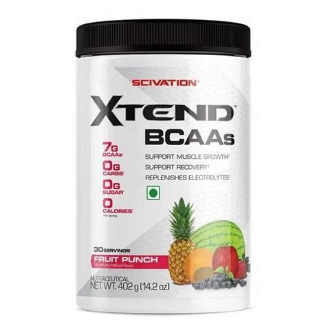 Scivation Xtend Bcaa 30 Servings Fruit Punch At Rs 1999 00 Lajpat