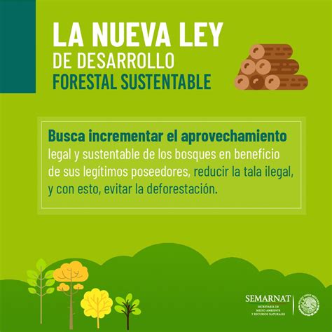 Semarnat México On Twitter 👉 Con La Nueva Ley De Desarrollo Forestal