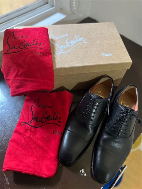 Christian Louboutin Greggo Leather Oxford Shoes On Carousell