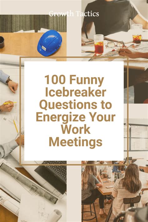 100 Funny Icebreaker Questions to Energize Your Work Meetings