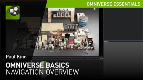 Omniverse Create Navigation Basics Omniverse 2020 Nvidia On Demand