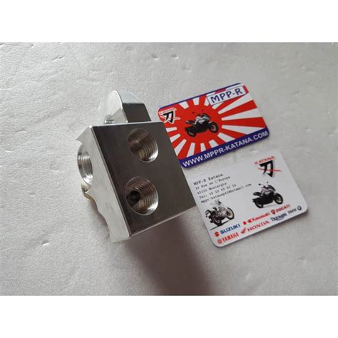 Adaptateur Moteur Taill Masse Radiateur Huile Suzuki Gsx Katana