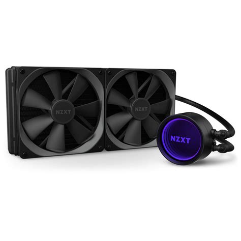 NZXT Kraken X63 All In One RGB Liquid CPU Cooler RL KRX63 01 B H