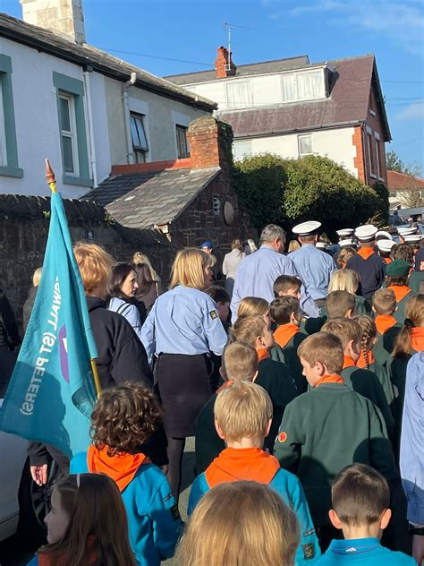 Remembrance Sunday 2022 4th Heswall Sea Scout Group RN44