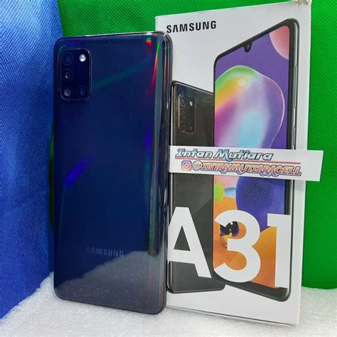 Jual Samsung A31 Ram 6GB Rom 128GB Second Shopee Indonesia