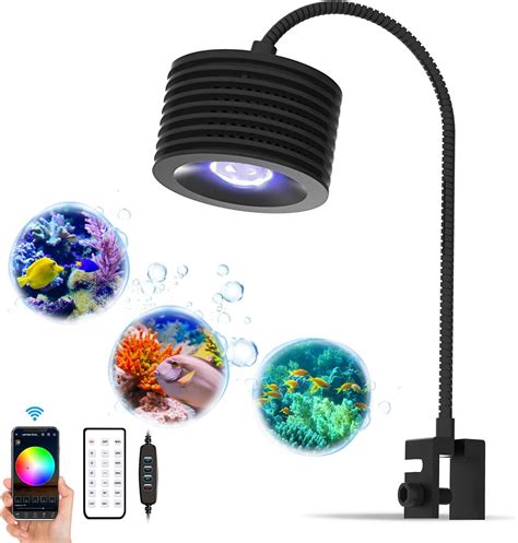 Lominie Illuminazione A LED Per Acquario Luci Da 12000 K Per Acquario