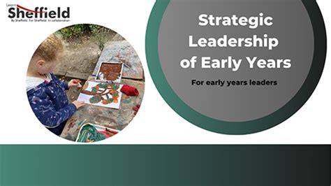 Strategic Leadership Courses Strategic Leadership Of Eyfs For Setting