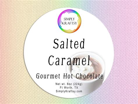 Salted Caramel Gourmet Hot Chocolate 2 Oz