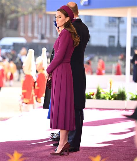 Kate Middleton Channels Queen Elizabeth in Magenta Outfit