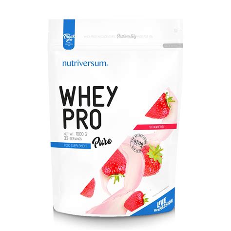 NUTRIVERSUM Whey Pro protein Jagoda 1kg | Online prodaja | Ananas