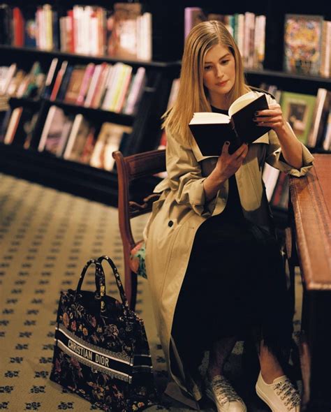 Rosamund Pike Dior Book Tote July 2023 CelebMafia