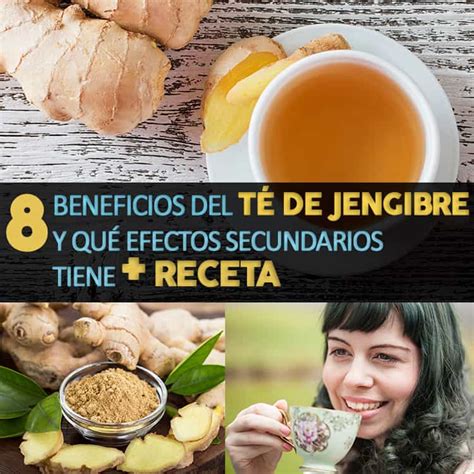 8 beneficios del té de jengibre y qué efectos secundarios tiene