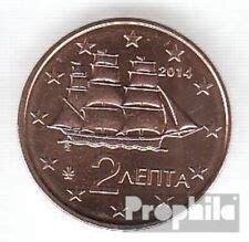 Greece 2 Cent Coin 2014 Euro Coins Tv The Online Eurocoins Catalogue