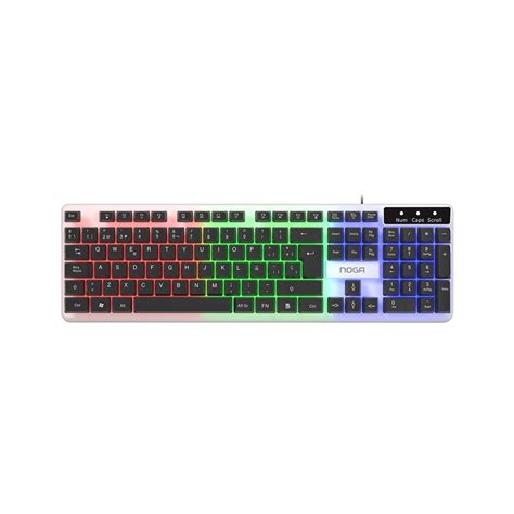 Combo Gamer Noga Teclado Mouse Retroiluminado Nkb