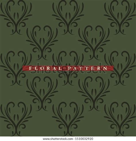 Royal Pattern Wallpaper Illustration Oriental Pattern Stock Vector (Royalty Free) 1510032920 ...