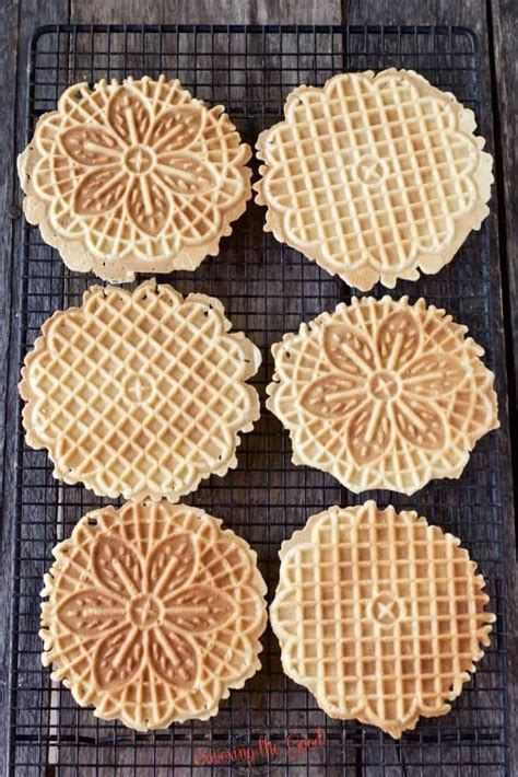 This Lemon Pizzelle Recipe Is A Citrus Variation Of The Classic