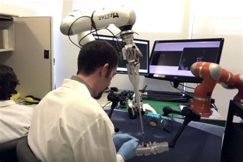 Autonomous Robotic Surgeon Operating On Soft Tissues Robotic Gizmos