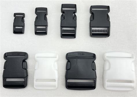 Standard Side Release Buckle Black Plastic Buckle Clip