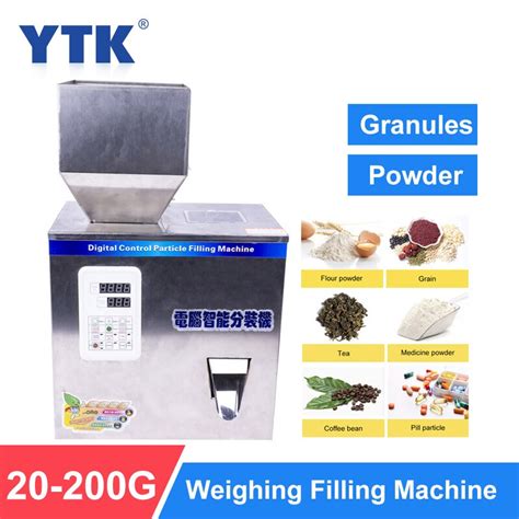 Ytk G Granule Powder Filling Machine Automatic Weighing Machine