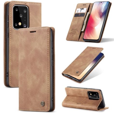 Caseme Smart Flipcase Samsung Galaxy S20 Ultra Sm G988f Brun Elgiganten Elgiganten