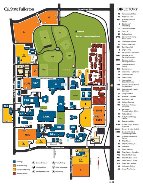 Csuf Campus Map - Lusa Sissie