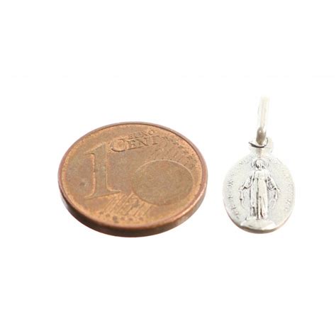 Miraculous Silver Medal Measuring Mm