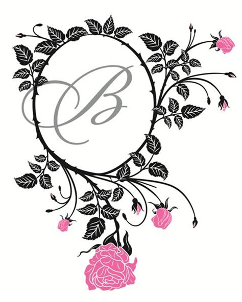 Monogram Wall Decals - Personalized Wall Stickers | DecalMyWall.com