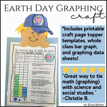 Earth Day Graphing Craft By Erica Bohrer Tpt