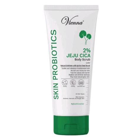 Jual Vienna Skin Probiotics Jeju Cica Body Scrub Ml Shopee Indonesia