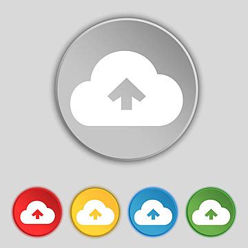 Icono Plano De Carga En La Nube Im Genes De Fondo Psd Y Vectores